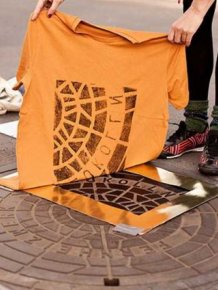 Berlin Artists Create Designer Clothes Using Manhole Covers