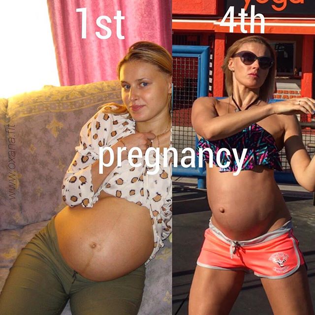 Russian Instructor Creates Pregnant Fitness Routine