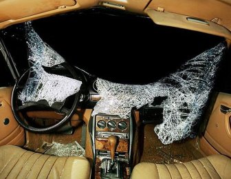 What The Inside Of A Car Looks Like After An Accident