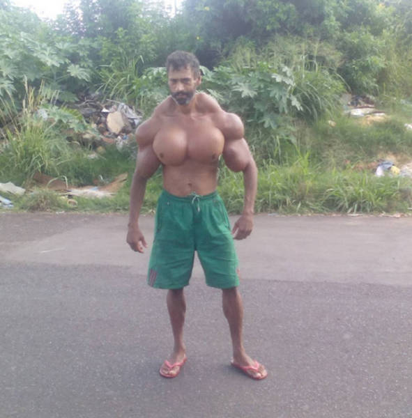 After Getting Made Fun Of For Being Thing This Man Bulked Up The Wrong Way