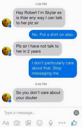 Dad Wrecks His Daughter's Ex-Boyfriend After He Writes To Him On Facebook
