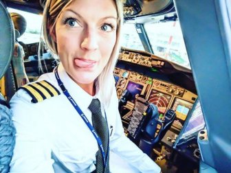This Gorgeous Blonde Is Sweden's Most Beautiful Pilot
