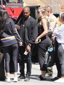 Kanye West And Kylie Jenner Rush To Check On Kris Jenner After She's Hit By A Car