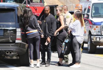 Kanye West And Kylie Jenner Rush To Check On Kris Jenner After She's Hit By A Car