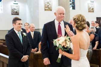 Bride Asks Man With Her Father's Heart To Walk Her Down The Aisle