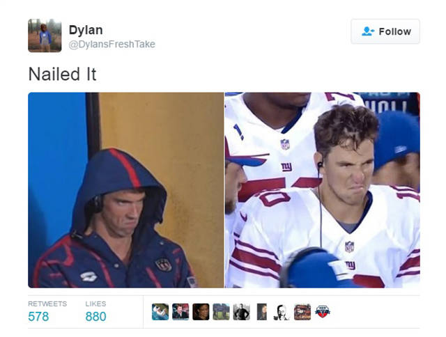 Michael Phelps’ Game Face Is The Newest Internet Sensation