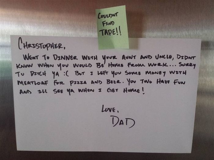The 28 Funniest Notes Parents Have Ever Left For Their Kids | Fun