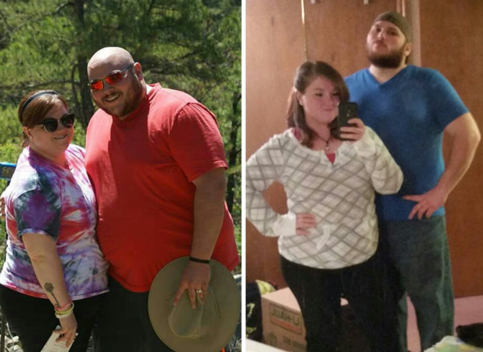 Before And After Photos Of Couples Who Dropped Weight Together