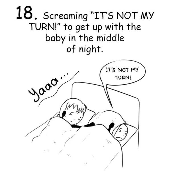 Funny Drawings All New Parents Will Be Able To Laugh At