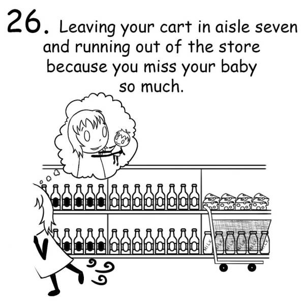 Funny Drawings All New Parents Will Be Able To Laugh At