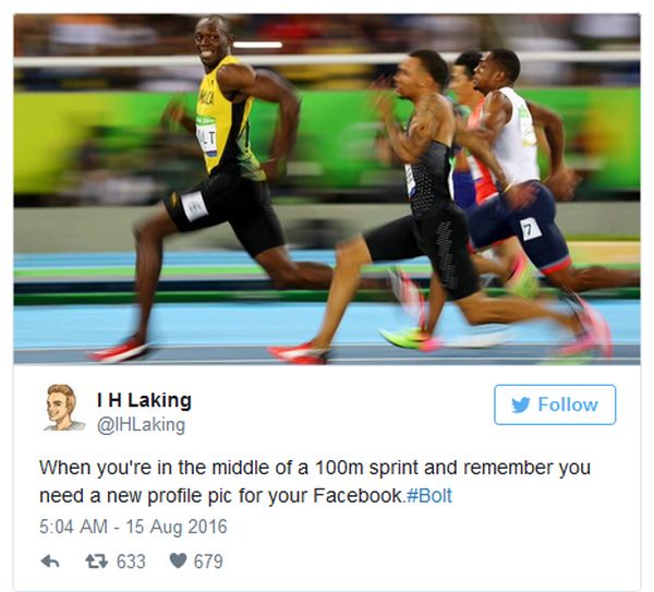 The Funniest Reactions To Smiling Usain Bolt