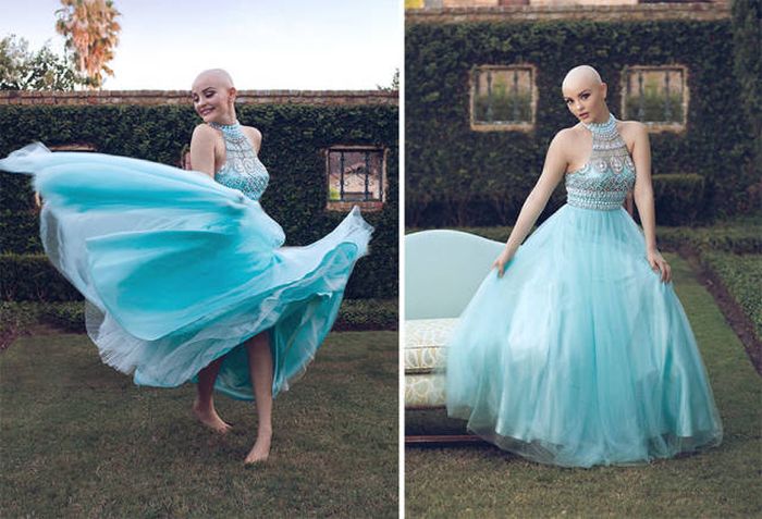 Cancer Couldn't Stop This Girl From Feeling Like A Princess