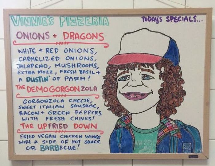 Vinny’s Pizzeria Has Fun Specials Inspired By Stranger Things And More