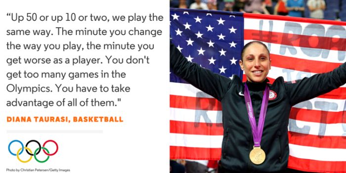 Words Of Wisdom From The USA Olympic Team