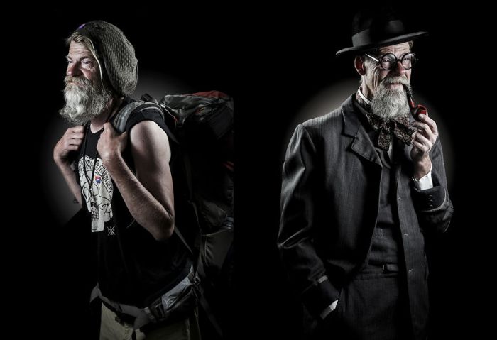 Photographer Helps Homeless People Step Into Their Dreams