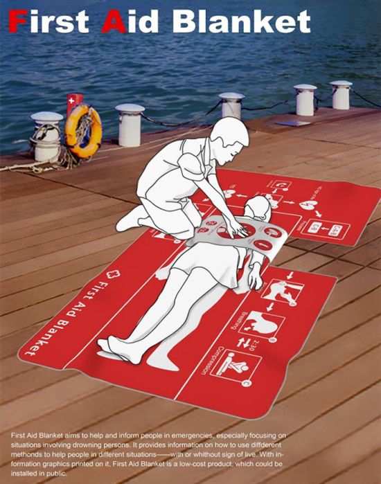 This Clever First Aid Blanket Could Help To Save Many Lives