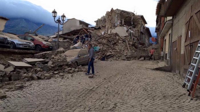 Powerful Earthquake Devastates Central Italy