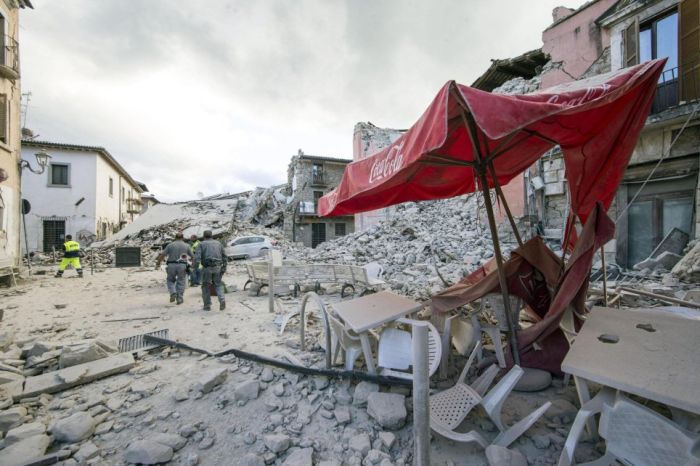 Powerful Earthquake Devastates Central Italy
