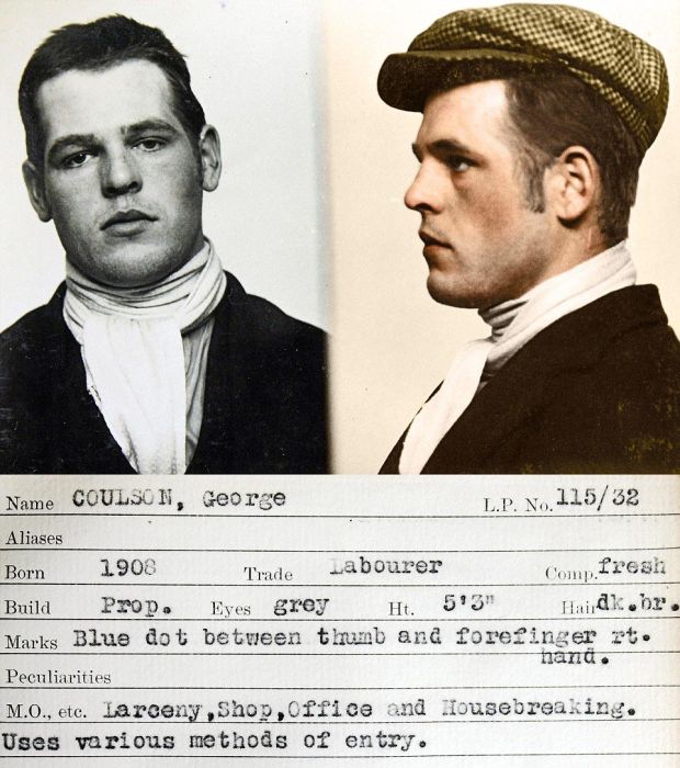 Vintage Photos Show The Old School Criminals Of Scotland Yard