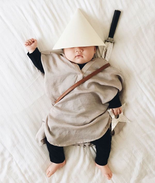 Sleeping Baby Has No Clue She's Secretly A Cosplay Star