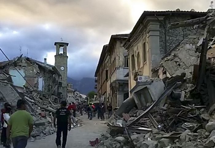 Before And After Photos Show The Devastating Impact Of Earthquakes In Italy