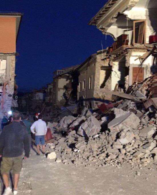 Before And After Photos Show The Devastating Impact Of Earthquakes In Italy
