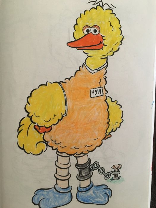 Coloring Book Images That Were Turned Into Something Hilariously Horrifying