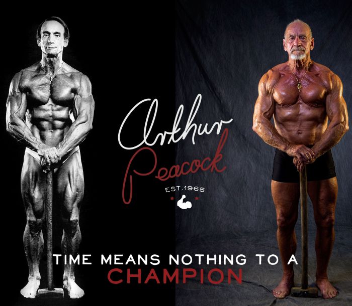 Bodybuilder Compares His Body At 40 And 80 Years Old