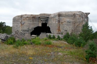 Inside An Abandoned Military Battery Vara In Norway