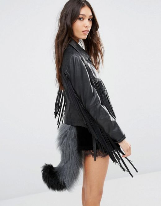 False Tails Are A Fun Fashion Trend
