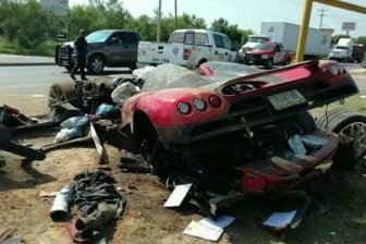 Koenigsegg CCX Totaled In Mexico After High Speed Crash