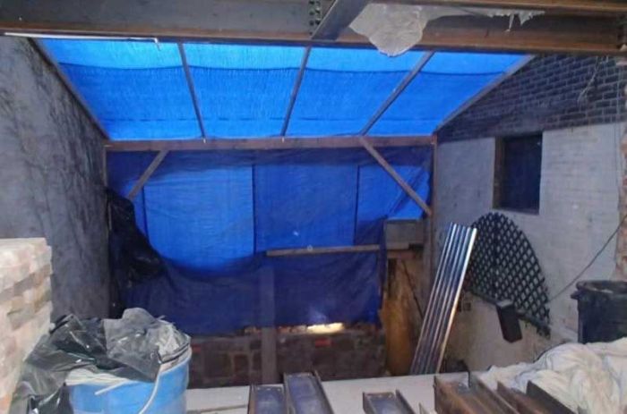Man Hides New York Living Space Under A Patio
