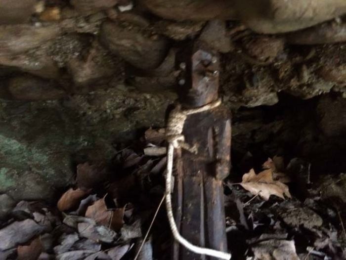 Spooky Statue Found In The Woods Appears To Be Cursed