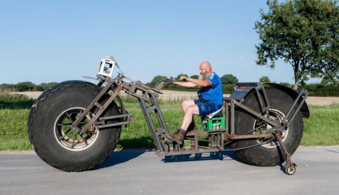 German Man Builds Heaviest Bike In The World