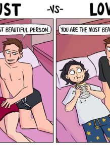 Funny Comic Tells The Truth About Love Vs. Lust
