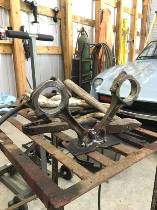 Guy Turns His Smashed Car's Engine Into An Epic Coffee Table