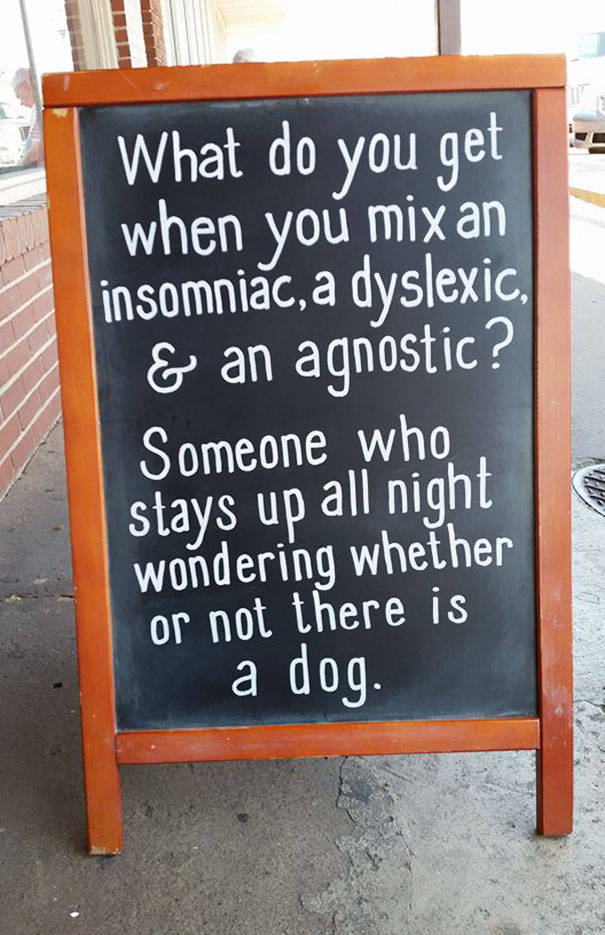 Clever Sidewalk Chalk Signs That Helped A Bar Increase Sales
