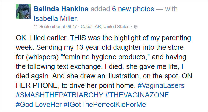 Mom Sends 13-Year-Old Daughter To Buy Feminine Products With Hilarious Results