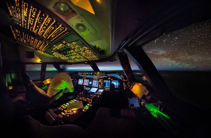 Incredible Photographs Captured From The Cockpit Of An Airplane