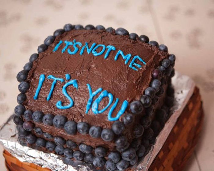 The Best Way To Deliver Bad News Is To Do It With A Cake