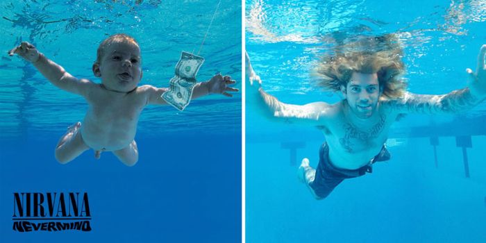 The Baby From Nirvana's Nevermind Recreates The Cover 25 Years Later