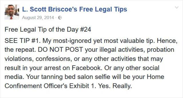 Funny Free Legal Tips From A Lawyer Who’s Seen Some Crazy Stuff