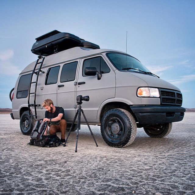 Man Turns His Grandmother's Old Van Into The Ultimate Adventure Mobile