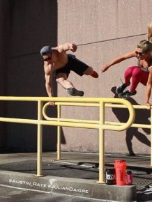 This Ripped Guy And His Acrobatic Girlfriend Are Insanely Athletic