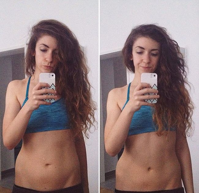 Before And After Photos Prove Perfect Body Images Can Be Deceptive