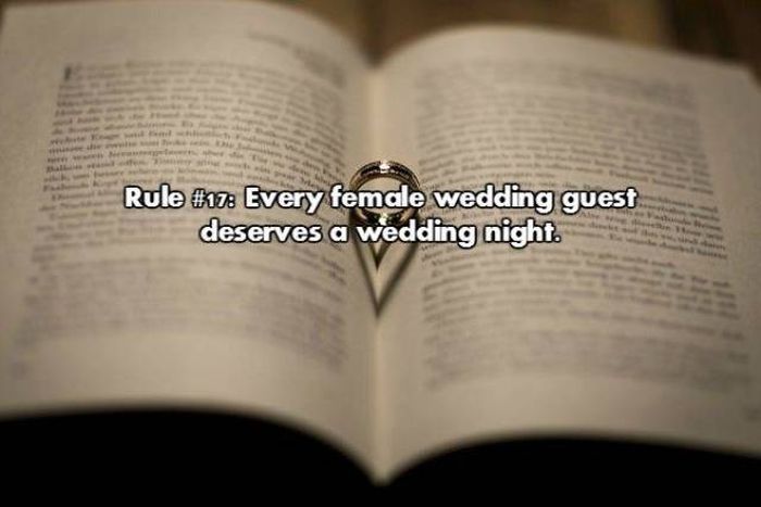 The Basic Rules Of Wedding Crashing