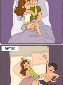 Drawings That Perfectly Sum Up Life Before And After Marriage
