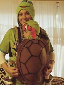 Parents Who Found Clever Ways To Make Their Baby Part Of Their Halloween Costume