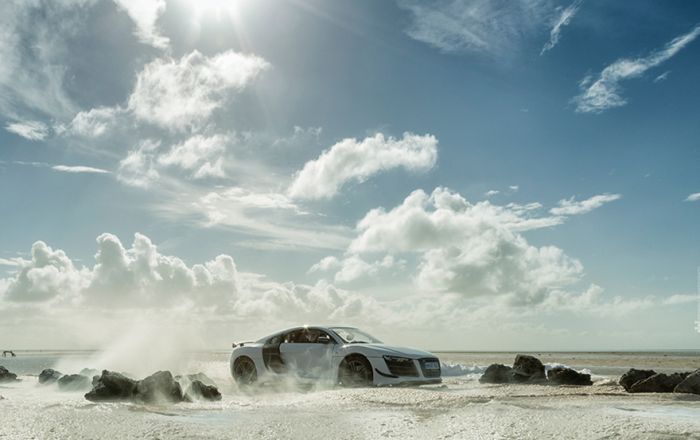 Photographer Shoots Impressive Audi Pics Using A Miniature Toy Car