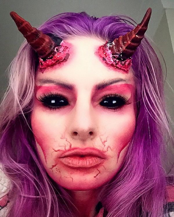 Sarah Mudle's Creepy Makeup Art Will Give You Nightmares